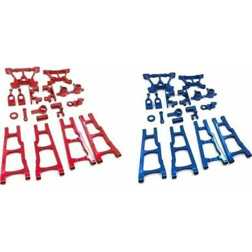 Aluminum Alloy Upgrade Part Kit for 1/10 Traxxas Slash 5807 Stampede 4x4 Rustler 4X4 RC Car Truck DIY Replacement