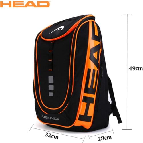Multi-function Tennis Backpack Head Tennis Bag 2-3 Tennis Rackets Bag Badminton Package Tennis Racquet Backpack Raqueta Tenis PU