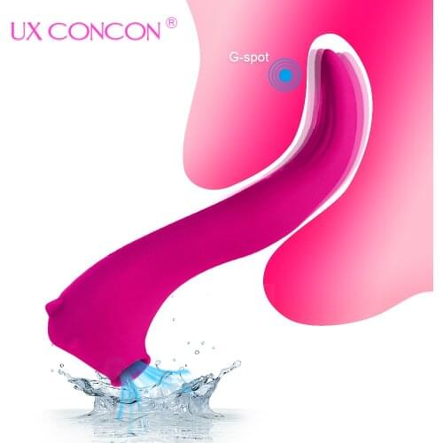 Powerful Clit Sucker Vibrator Tongue Vibrating Sucking Clitoris Stimulator Etotic Sex Toys for Women Masturbator Sex Shop