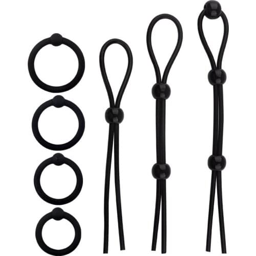 Reusable Cock Rings Delay Ejaculation Penis Rings Time Lasting Penis Erection Penis Sleeve Adult Erotic Sex Toys for Men