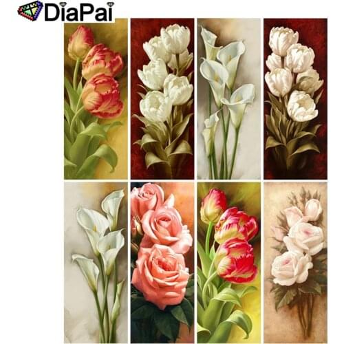 DIAPAI 5D DIY Diamond Painting Full Square/Round Drill "Flower landscape" 3D Embroidery Cross Stitch 5D Decor Gift