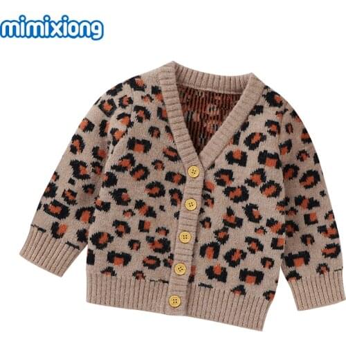 Autumn Baby Sweaters Cardigans Long Sleeve Button Up Infant Boys Girls Knitted Jackets & Coats Winter Warm Toddler Kids Knitwear