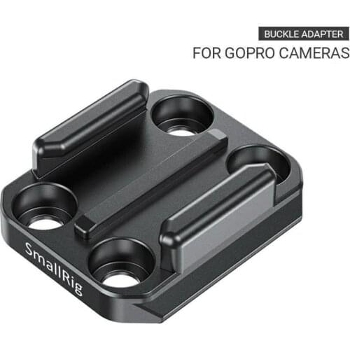 SmallRig Camera Rig Buckle Adapter with Arca Quick Release Plate for for GoPro HERO 8 / 7 / 6 / 5 Black Vlogging Rig 2668