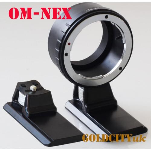 Adapter ring with Tripod Stand for olympus OM Lens To sony E mount nex NEX-3/C3/5/5N/6/7 A7 A7r A5100 A7s A5000 A6000 camera