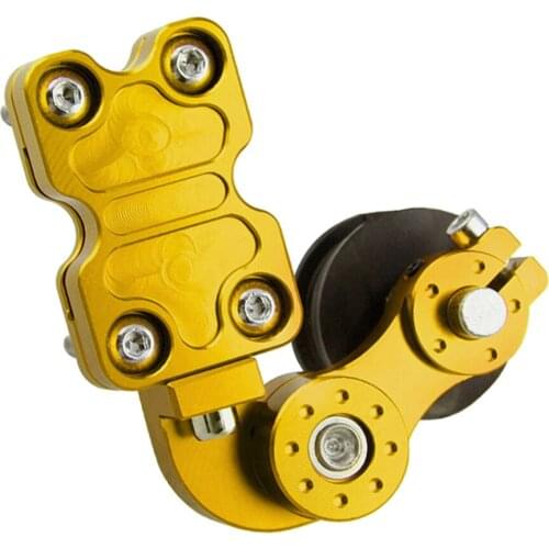 MOTOCYCLE CHAIN ADJUSTER ALUMINUM ALLOY TENSIONER ROLLER DURABLE 52MM