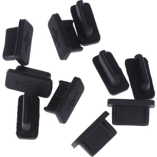 10pcs Anti Dust Rubber Dust Plug USB 3.1 Type C For Macbook For Huawei P9 Charger Type C Plug Cover