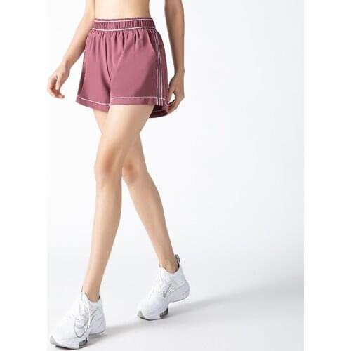 Yoga Shorts Women Summer New 2 In 1 High Waist Loose Breathable Quick-Drying Gym Training Shorts Outdoor Running Cycling Shorts