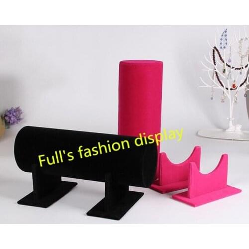 50cm velvet hair jewelry display Multifunction headband hairband holder bracelet watches display stand rack J-02