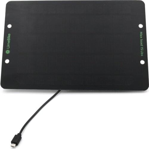 Solar Battery Charger Micro USB port 5V 1200mA Charge Regulators Solar Panel 6W Outdoor Power Li-ion Batteries Android