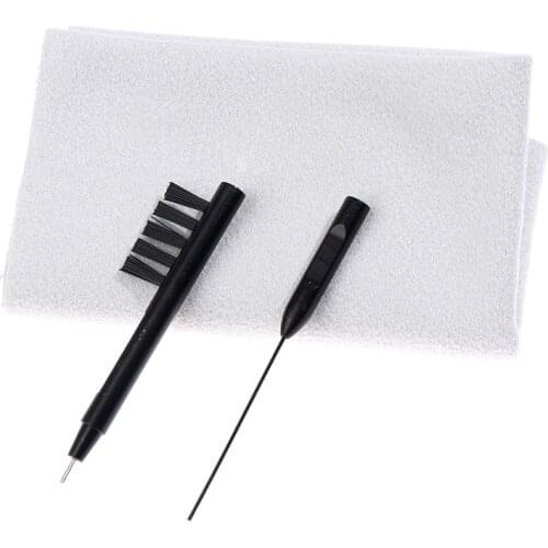 3Pcs Hearing Aid Tool Cleaning Kit Earpiece Cleaner Hearing Amplifier Brush Set