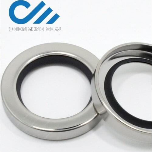 65*85*8 mm Single Lip PTFE Oil Seal Atlas Copco Screw Air Compressor Parts Rotary Shaft Oil Seal With Single PTFE Sealing Lip