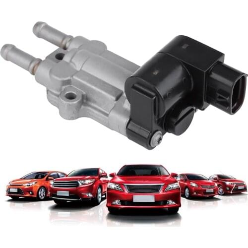 Car ABS Metal Idle Air Control Valve IAC with Gasket 22270-0D040 22270-21011 for Toyota Corolla L4-1794cc 1.8L FI VIN R 1ZZFE