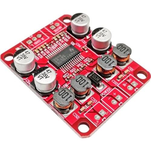 TPA3110 Digital Power Amplifier Module 2x15W Dual Channel Stereo DIY Speaker Amplifier Electronics Design PCB DC 12V