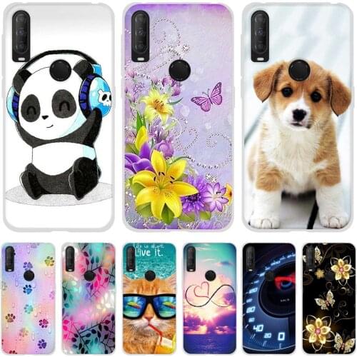 For Alcatel 3V 2019 1S 3L 2020 3X 2020 Case TPU Silicone Shell For Alcatel 1S 3L 2020 Cover Panda Coque For Alcatel 3V 2019 Capa