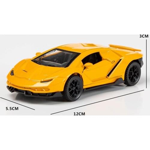 Cake Baking 1:32 Alloy Pull Back Sports Car Model Childrens Toy Car Ornaments Return Car Model Boys toy Present sports car