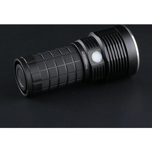 Convoy 4X18A flashlight, CREE XHP70.2, 4300lm, with temperature control and type-c charging interface,18650 flashlight ,torch