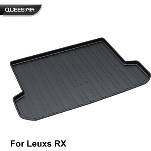QUEES Custom Fit Cargo Liner Tray Trunk Floor Mat for Lexus RX Series 350 450h RX350 RX450h 2009 2010 2011 2012 2013 2014