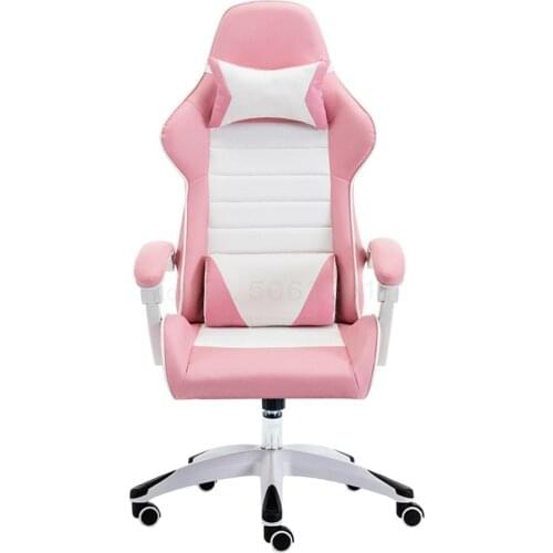 E-sports chair comfortable sedentary computer chair home office game chair girl heart live lift girl turn chair