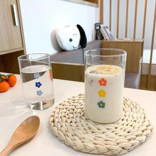 Small Glass Cup Cute Transparent Juice Milk Water Coffee Cup Drinking Glass Cups кружки стекло стакан Canecas Home Drinkware