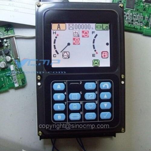 Excavator monitor 7835-12-1009 LCD display panel for Komatsu PC220LC-7 PC200LC-7
