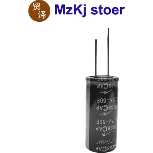 5PCS 2.7V 50F New Original NESSCAP Super Capacitor 18X42MM 2.7V50F