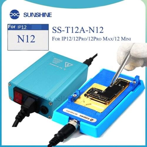 Newest SS-T12A 4 in 1Mainboard layering motherboard Heating station Disassembly Platform for Iphone 12/12Pro/12Pro Max/12 Mini