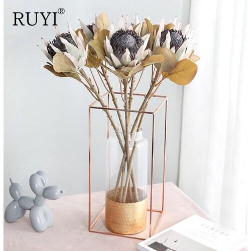 67CM/50CM Nordic Retro Emperor Flower Home Hotel Background Wall Layout Wedding Christmas Party Decoration Valentines Day Gift