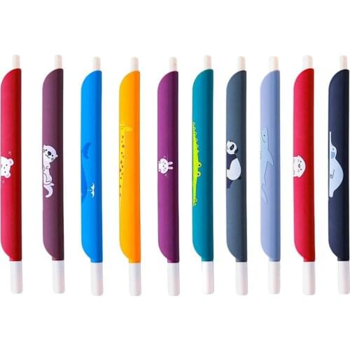 Lovely Animals Print Gel Ink Pen 0.5 mm Extra-Fine Ballpoint Pen for Office