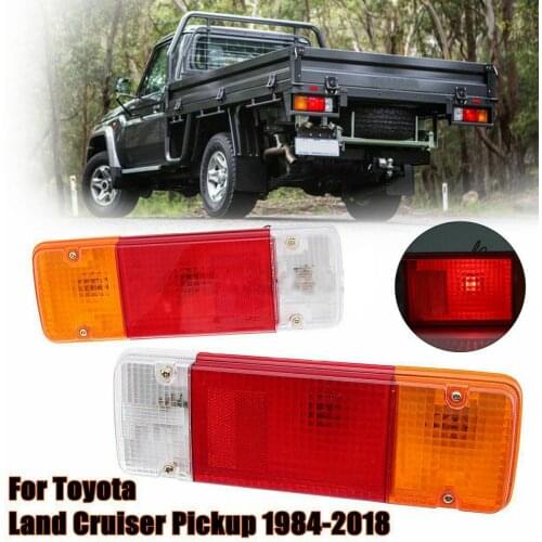 1 Pair Rear Tail Light for Toyota Hilux TRAY UTE/Cab Chassis 1984-2018 for Landcruiser 70 75 78 79 Series Tray Ute/Cab 1984-2018