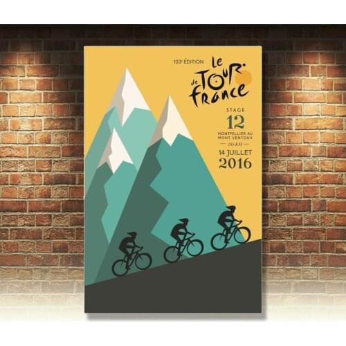 Tour de France 2016 METAL TIN SIGN POSTER WALL PLAQUE