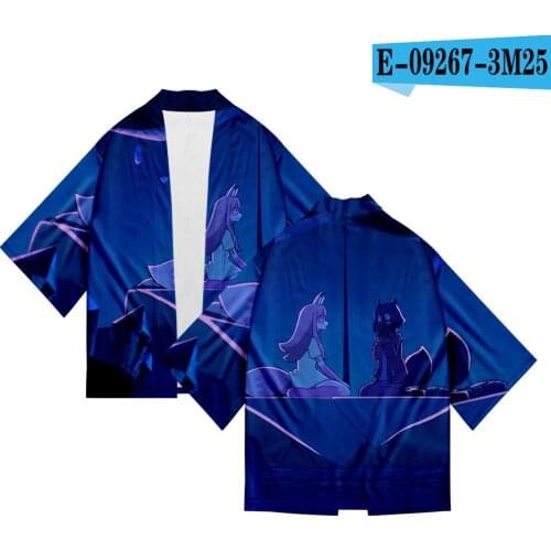 Unisex Men Women Anime BRAND NEW ANIMAL OGAMI SHIROU Kagemori Michiru Costume Hoodies Tops 3D Printed Cardigan Kimono Coat