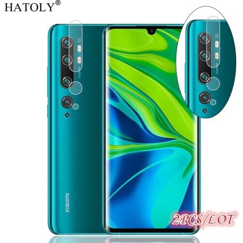 2Pcs For Glass Xiaomi Mi Note 10 Camera Lens Screen Protector Note 10 Camera Glass Protective HD Back Film For Xiaomi Mi Note 10