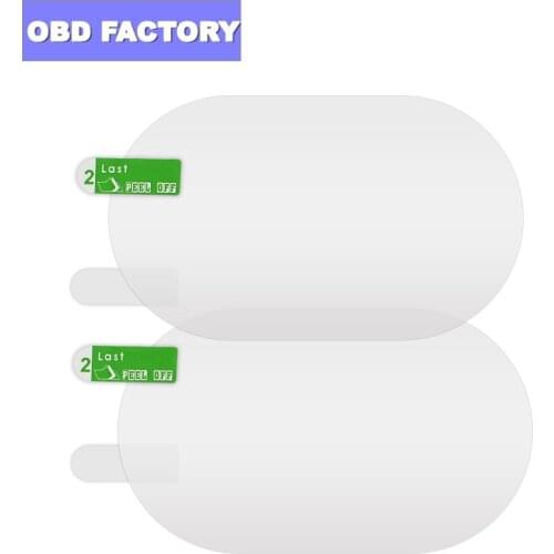 Rearview mirror protective film for car Anti-Fog Films Rainproof Film For Rearview Mirror Protective Waterproof Film anti fog