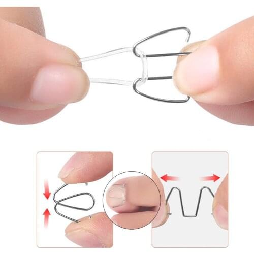1 Set Toenail Fixer Toe Nail Fixer Pedicure Recover Anti-rust Professional Iron Ingrown Foot Care Tool for Foot Care