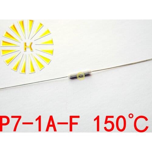 100% Original P7-1A-F 150 degree Thermal-Links 1A 250V Resistance Temperature Fuse x 100PCS FREE SHIPPING