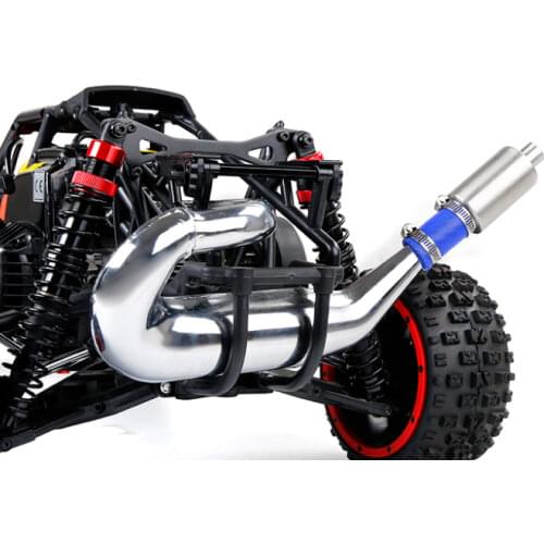 4pcs Rc Car Silencer of Exhaust Muffler Pipe 1/5 Scale For HPI Racing BAJA ROVAN 5B 5T 5SC LOSI TDBX FS Remote Control Toy Truck