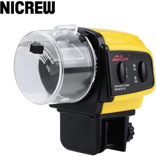 Aquarium Tank Smart Automatic Fish Feeder Digital LCD Timer Food Feeding Electronic Fish Food Feeder Timer Fish Tank Accessories