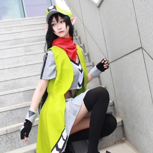 Anime Aotu World Ray Fan Game Cosplay Costume Skirt Hat Coat Wig Daily Women Carnival Party Uniform Brand New