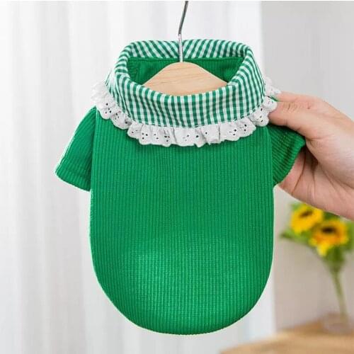 Summer Cute Pet Shirt Pet Dog Clothes T-shirt Pajamas Spring Pets Clothing For Small Dogs Puppy Pomeranian Yorkshire Costumes