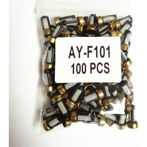 Wholesale 100pieces universal fuel injector micro filter 12*6*3mm ASNU03C GB1-109 11001 for bosch injector repair part (AY-F101)