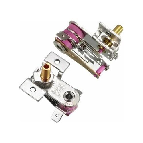 Thermostat Switch, Adjustable Heater Temperature Controller 16A 2pcs
