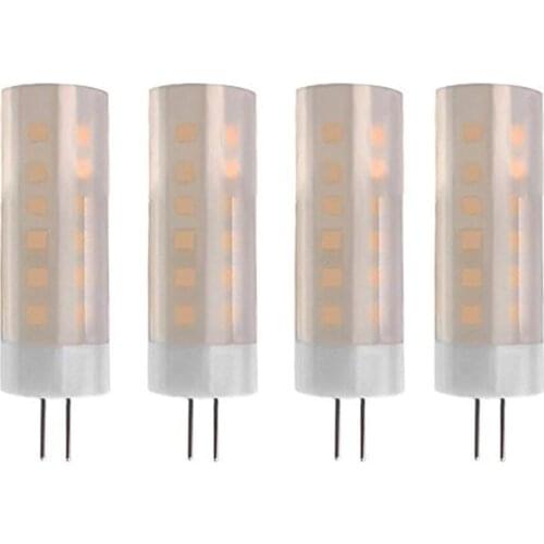 Flame Light LED G4 Base 2W Fire Effect Light Bulbs 36-LEDs 2835 SMD LED 1600K DC8-30V Flickering Fire LED Bulbs Simulated Lighti