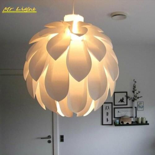 Modern Pine Cone Pendant Lights Lighting Petal Kitchen Hanging Lamps for Living Room Bedroom Restaurant Home Decor Pendant Lamp