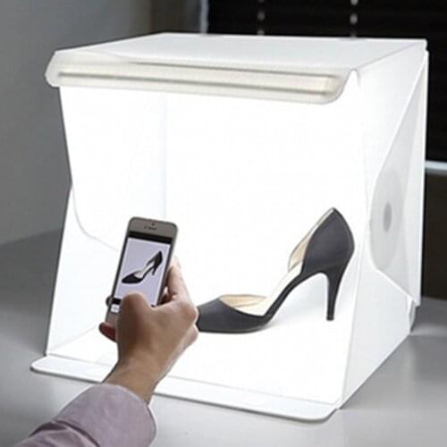 Portable LED small photography studio picked the softbox light shooting product photo platform