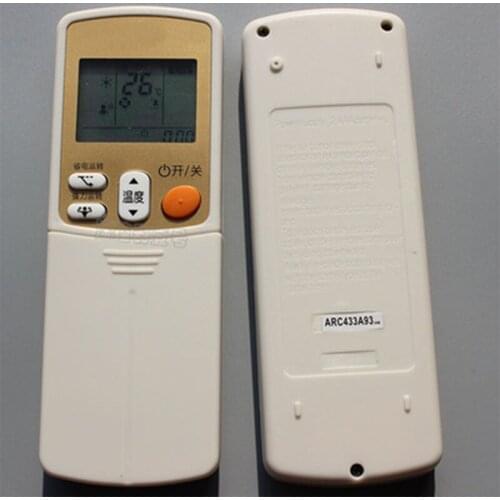 Air conditioning remote control ARC433A93A75a49A95a98A84A82A1517 for daikin