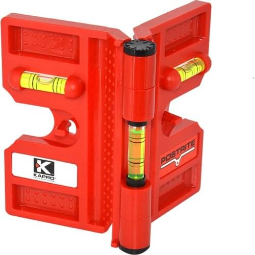 KAPRO Foldable Cylinder Mini Level Spirit Level Pipeline Ruler With Magnetic High Accuracy Level Measuring Tool For Woodworking