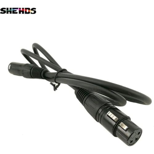 High quality 1/2/3/5/10 Meters length 3-pin signal connection Iron DMX cable for stage light, stage light accessories iron