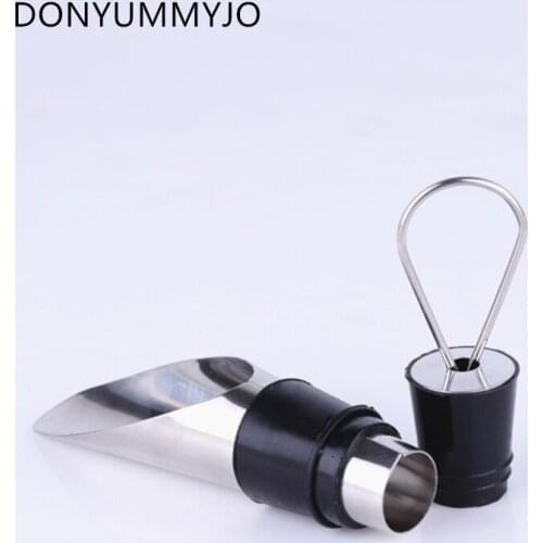 1pc Stainless Steel Wine Bottle Faucet With Multi-function Wine Stopper Faucet