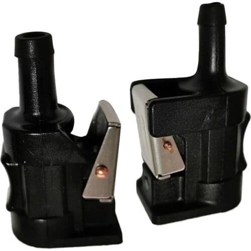 2x FEMALE/MALE for Yamaha Outboard Fuel Line Connector 8mm Engine End OEM