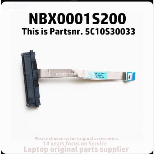 5C10S30033 GS557 NBX0001S200 For Lenovo Ideapad 5 15 ARE05 / S550-15IIL HDD CABLE SATA JACK